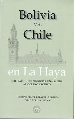 Imagen Libro Bolivia vs Chile en la Haya