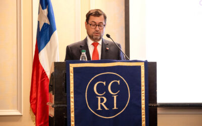Canciller Francisco Pérez Mackenna en sesión del CCRI